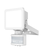 Projetor LED com sensor de movimento Lucano Branco 10W Blooma