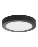Plafon led redondo preto AiUS 21,5cm Cooke & Lewis