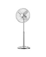 Ventoinha de pé em metal cromada 40cm