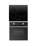 Pack forno e placa de indução 3 fogos Cooke & Lewis