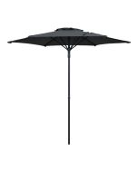 Kasane Parasol 2m Grey GoodHome