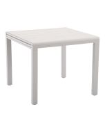 Mesa de jardim extensível 90x90x90/180cm de alumínio Mallia GoodHome