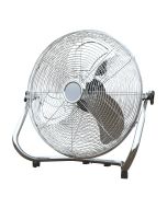 Ventoinha industrial cromo 45cm
