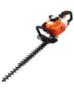 Cortador de sebes a gasolina 722 mm laranja e preto