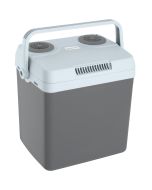 Tectake geladeira elétrica dual, refrigeração, 32l, 44x32x45 cm, cinzento