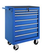 Carrinho de ferramentas com gavetas e bloqueio central 69x33x79cm