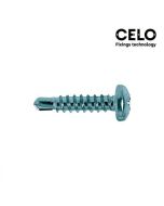 Parafuso autoperfurante abobadado phillips din / ref 7504n 3,5 x 9,5 zinco