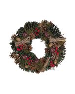 Grinalda de natal nurmes 35 cm verde