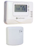 Termóstato de ambiente sem fios contacto seco programável easy control r ch