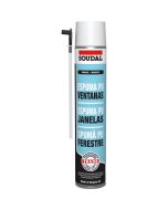 ESPUMA POLIURETANO PORTAS E JANELAS (CÁNULA) SOUDAL 750 ml