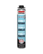 ESPUMA POLIURETANO PORTAS E JANELAS (PISTOLA) SOUDAL 750 ml