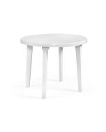 Mesa redonda de jardim ø90cm feita de polipropileno