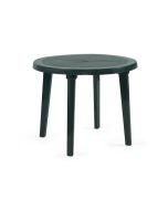 Mesa redonda de jardim ø90cm feita de polipropileno