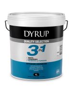 Pintura interior 3 em 1 branco 4L Dyrup