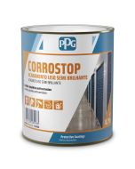 Esmalte liso semi brilhante castanho 0,75L Corrostop