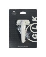 PUXADOR EU ROSETA OVAL BRANCO