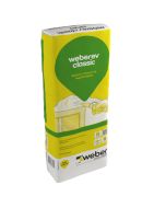 Revestimento cinza Weber Classic 25kg