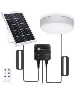 Luminária de teto de abrir LED aigostar para exterior 70w, ajustável 6500k