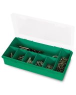 Caixa de armazenamento - tayg - 240 x 140 x 54 mm - 7 compartimentos - plás