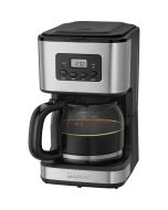 Máquina de café filtro 12 - 14 chávenas 1,5 l clatronic ka 3642 prata negra