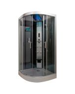 Ondee - cabina de duche de hidromassagem skadi - 1/4 de círculo - 100x217cm