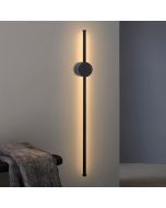 Nettlife aplique parede LED preto 60x10