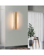 Nettlife aplique parede LED madeira 52x8