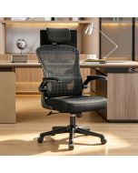 Rattantree cadeira de escritório ergonómica com altura ajustável,preto