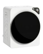 Máquina de secar roupa 49x43x61 cm pcm, aço inoxidável color blanco Homcom
