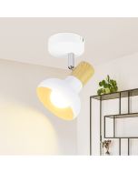 Nettlife luminária de teto branco e14 11x10