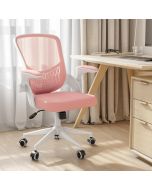 Rattantree cadeira de escritório ergonómicacom com arrumação, rosa