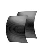 Conjunto de 2 painéis solares plug and play flexíveis - 400w "centro urbano