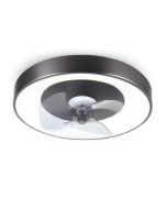 Aigostar ventilador de teto alexa, LED 40w + dc 18w, 4400lm