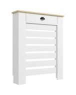 Cobertura para radiador 78x19x95,5 cm color blanco Homcom
