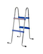 ESCALERA PARA PISCINAS GRE ELEVADAS DE 2 PELDAÑOS PARA PISCINAS DE 90 CMTS