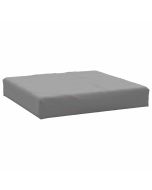 Almofadão p/ móveis de paletes 60x60x9,5 cm tecido oxford cinza