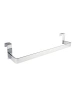 Kibath 36cm toalheiro sem furadeira em aço inoxidável cromado polido