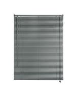 Persianas venezianas de vinil cinza 90x160