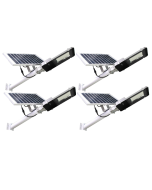 4x LED streetlight 200 w solar ip65 200 LEDs 3000 lm 6000k branco frio
