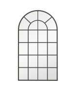 Espelho de parede 65x2,5x110 cm metal, vidro e mdf Homcom, casa - decoração