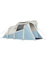 Tenda de campismo insuflável 480x280x195 cm tpu, tecido oxford color azul