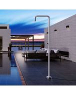 Chuveiro para piscina utah em aço inox | poolimex