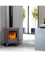 Fogão a lenha Juan Panadero LILLE 7,4 kW / Design ecológico / Vidro limpo