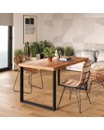 Emuca conjunto de pernas retangulares square para mesa, largura 600mm,