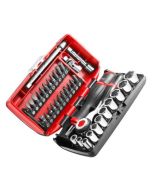 Jogo soquetes 1/4" r.360nano - 37 pçs