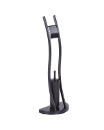 Suporte de papel higénico e escova soacha metal preto