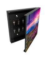 Caixa para chaves decorativa 30x30x5, abertura à direita tulup