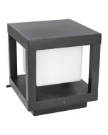 Lâmpada exterior quadrada 150x150x165 mm, 240 v, 16 w, 3000 k, ip65