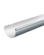 Caleira em PVC curvo cinzento 125 mm