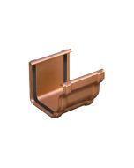 União de caleira de cornija PVC cobre